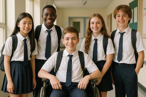 教育現場の多様性の写真