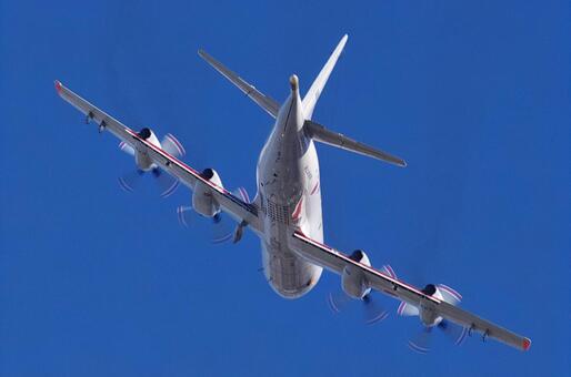 飛行機 航空機,海上自衛隊,P-3Cの写真素材