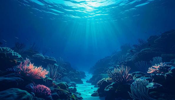 サンゴ礁 サンゴ礁の写真