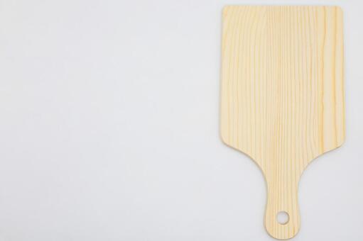 白背景のカッティングボード カッティングボード,まな板,サービングボードの写真素材