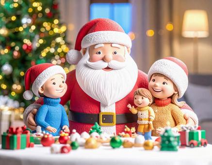 サタクロースとクリスマスパーティー サタクロースとクリスマスパーティーの写真