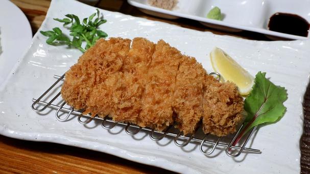トンカツ トンカツ,豚肉,料理の写真素材