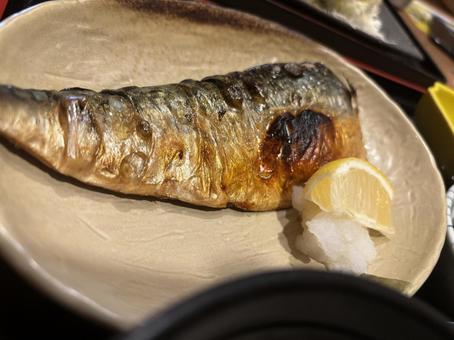 焼き鯖 焼き鯖 魚,サカナ,鯖の写真素材