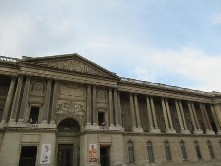 フランスパリの世界遺産のルーブル美術館 フランスパリの世界遺産のルーブル美術館 ルーブル美術館,ルーブル,美術館の写真素材