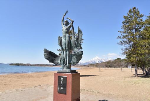 猪苗代湖_会津磐梯山 猪苗代湖_会津磐梯山の写真