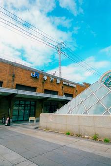 【兵庫】神戸駅の風景 兵庫,神戸,駅前の写真素材