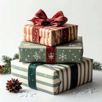 クリスマスプレゼントの写真