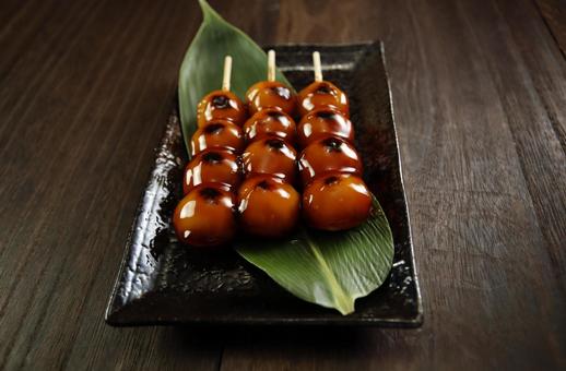 みたらし団子の串 みたらし団子の串 みたらし団子,串,和菓子の写真素材