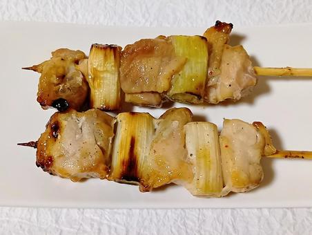 焼き鳥 焼き鳥 焼き鳥,やきとり,串焼きの写真素材