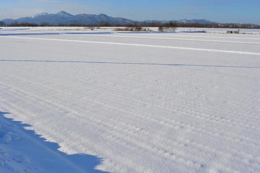 Snow Country Rural Scenery, Shonai, Yamagata Prefecture, JPG Snow Country Rural Scenery, Shonai, Yamagata Prefecture, JPG