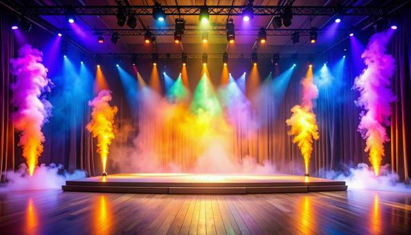 光の演出 光の演出の写真