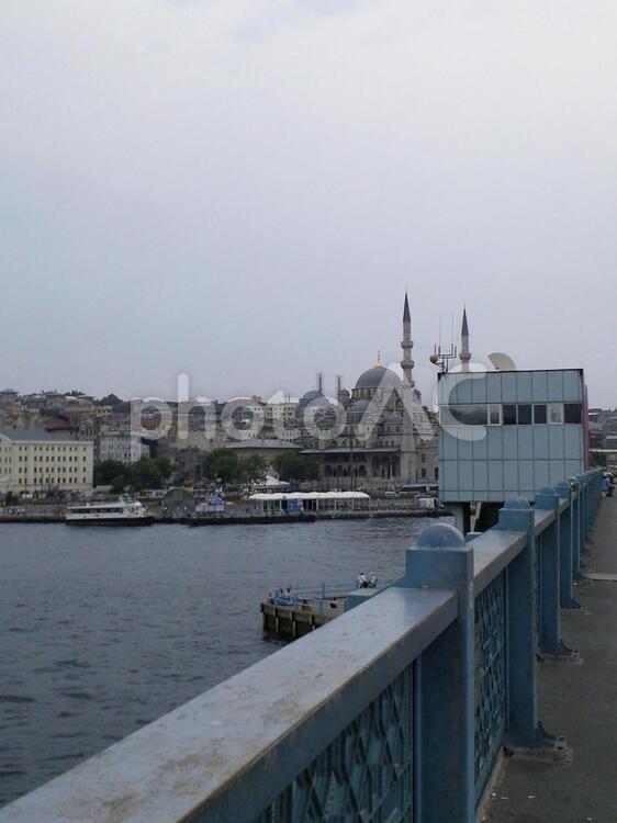 トルコ・イスタンブールの街並み（ボスフォラス海峡） トルコ,イスタンブール,ボスフォラス海峡の写真素材