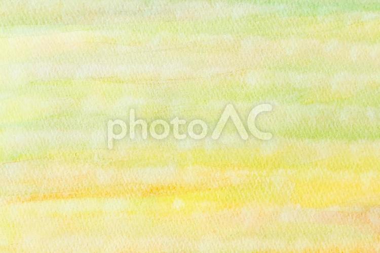 風合いのある黄色水彩画風の和紙素材 和紙,素材,黄色の写真素材