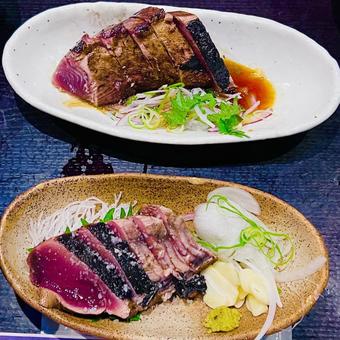鰹のタタキ カツオ,鰹,鰹のタタキの写真素材