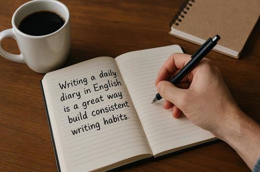 英語日記習慣のススメの写真