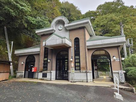 大嵐休憩所(静岡県浜松市) 大嵐休憩所(静岡県浜松市) 大嵐休憩所,大嵐駅,無人駅の写真素材