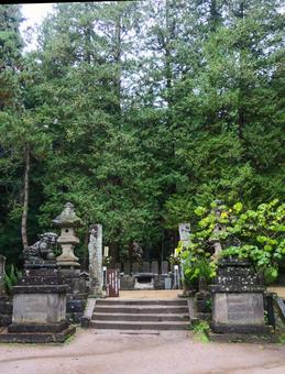 飯盛山_白虎隊墓 白虎隊,飯盛山,白虎隊士の墓の写真素材