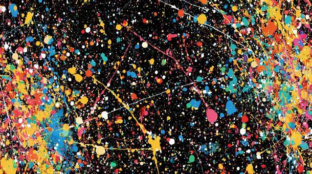 ペンキ　アートの写真