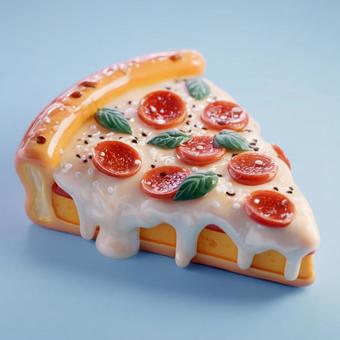 美味しそうなピザ 美味しそうなピザの写真