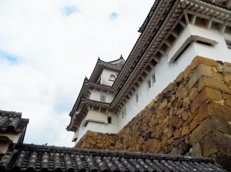 【風景写真】姫路城め風景 【風景写真】姫路城め風景の写真