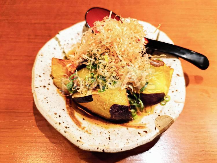 なすの揚げびたし なすの揚げびたし,茄子,かつお節の写真素材
