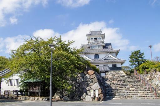 長浜城 長浜城,長浜城歴史博物館,城郭の写真素材