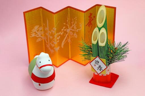 午年の正月のイメージ 1月,2026年,午年の写真素材