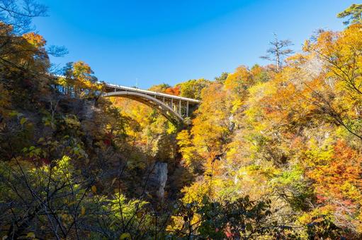 鳴子峡の秋-Vol.4(24) 渓谷,峡谷,鳴子峡の写真素材