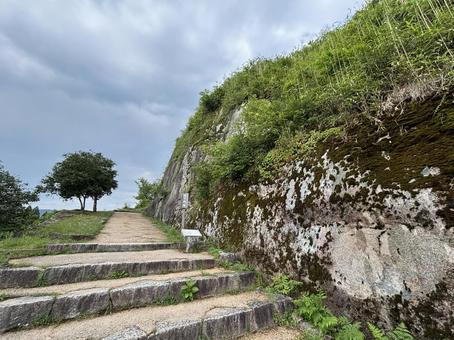 苗木城 岐阜 中津川 苗木城 岐阜 中津川 苗木城,城跡,山城の写真素材