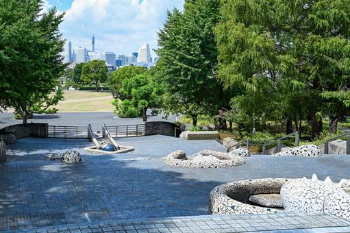横浜・山下公園 横浜・山下公園 横浜,山下公園,公園の写真素材