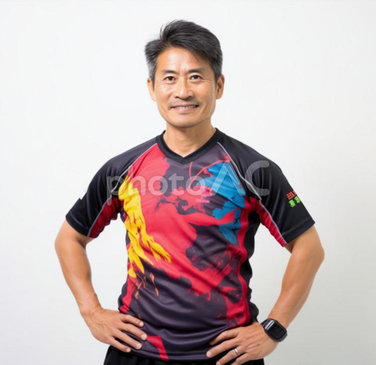 強豪校のサッカー部の顧問10 監督,顧問,サッカー部の写真素材