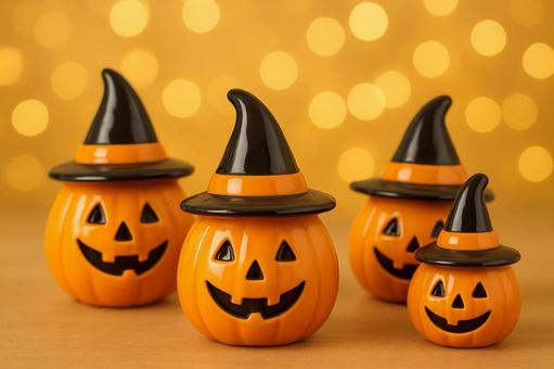 ハロウィン飾り ジャックオーランタン 2 ハロウィン飾り ジャックオーランタン 2の写真