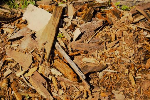 廃木材 がれき,瓦礫,木くずの写真素材