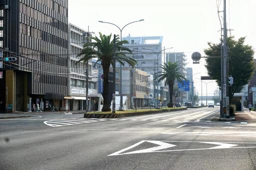 山口県新下関の駅前 山口県新下関の駅前の写真