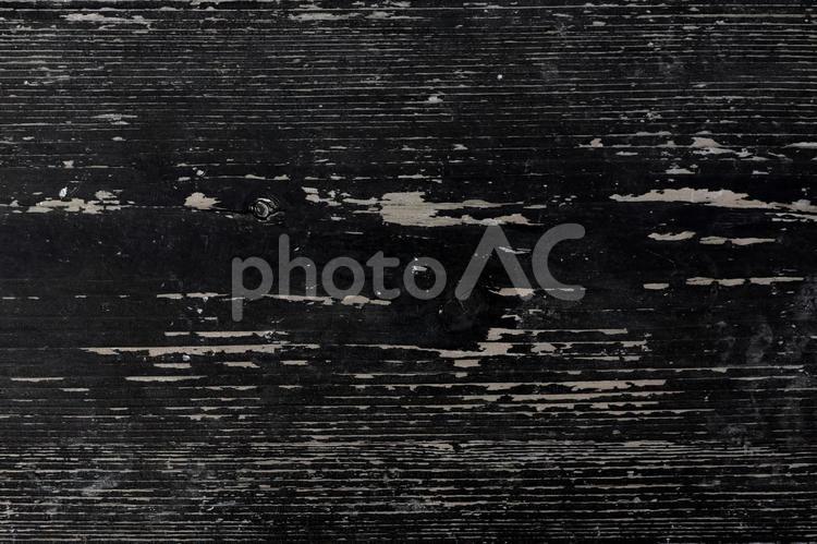 黒色の傷のある木目の背景画像 木目,黒色,黒の写真素材