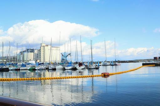 清水港の風景 清水港の風景 港,清水港,海の写真素材