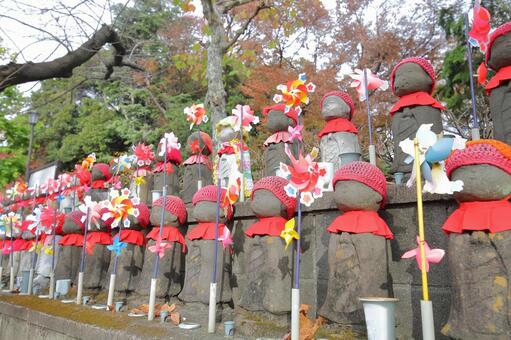 可愛らしい地蔵 可愛らしい地蔵の写真