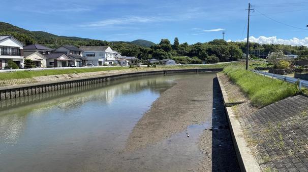 河川敷 河川敷の写真