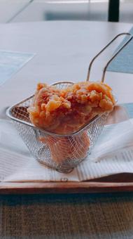 フライドチキンの写真