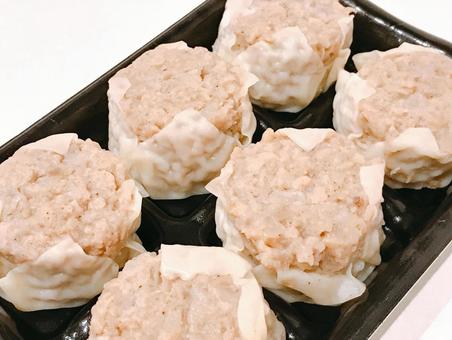 焼売 大粒中華焼売,焼売,中華焼売の写真素材