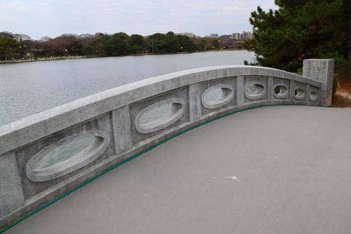 大濠公園の橋 大濠公園の橋の写真