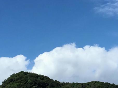 夏の空 夏の空の写真