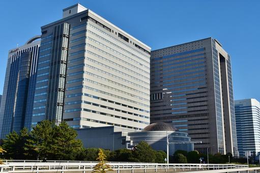 ＜千葉県＞幕張新都心の都市風景 幕張新都心,海浜幕張,幕張の写真素材