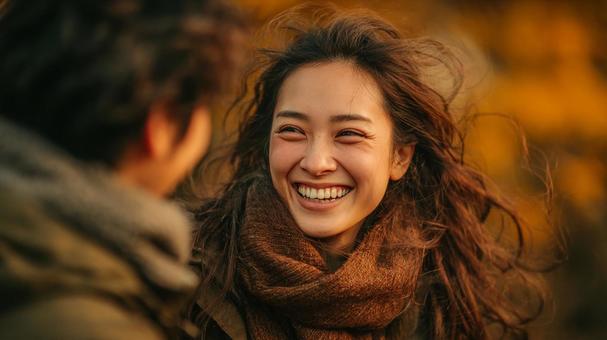 秋の穏やかな日常の一コマの写真