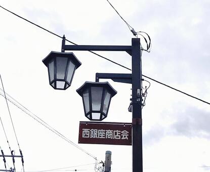 街灯 街灯,電灯,街路灯の写真素材