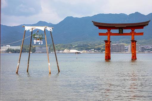 厳島神社 厳島神社 厳島神社,宮島,広島県の写真素材