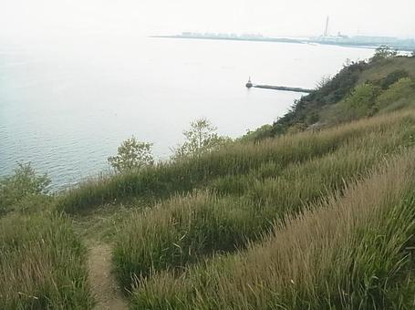 海の見える風景 海の見える風景の写真