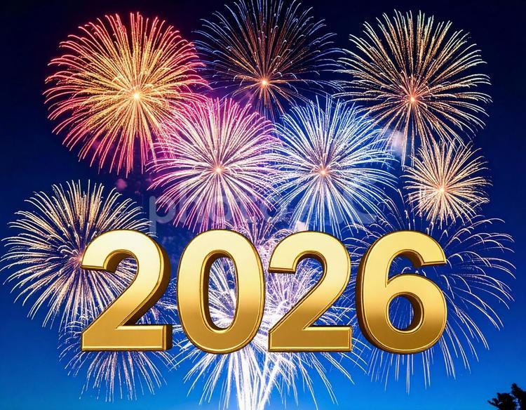 2026 新年　素材 2026,年越し,新年の写真素材