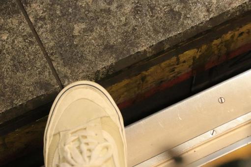Photo, asakusa, subway, down the street, 
