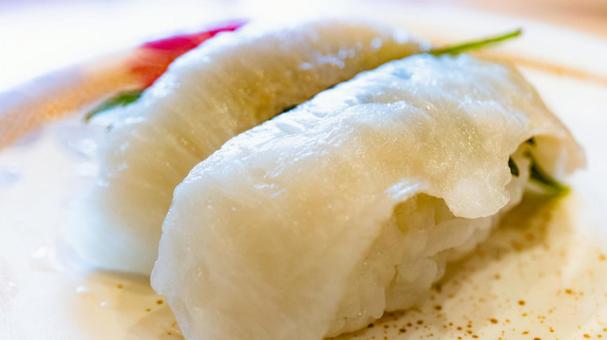 Engawa nigiri sushi, JPG